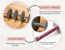 Load image into Gallery viewer, Multi-function Bread Slicer Set - Blade Roller + Croissant Cutter