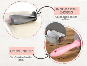 Multi-function Bread Slicer Set - Blade Roller + Croissant Cutter