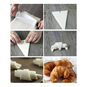 Multi-function Bread Slicer Set - Blade Roller + Croissant Cutter