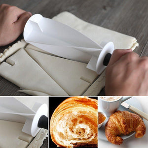 Multi-function Bread Slicer Set - Blade Roller + Croissant Cutter