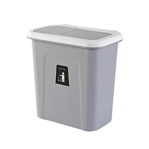 Push-Top Trash Can